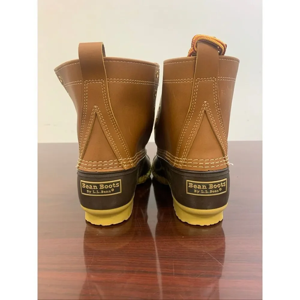 LL Bean Brown Leather 8